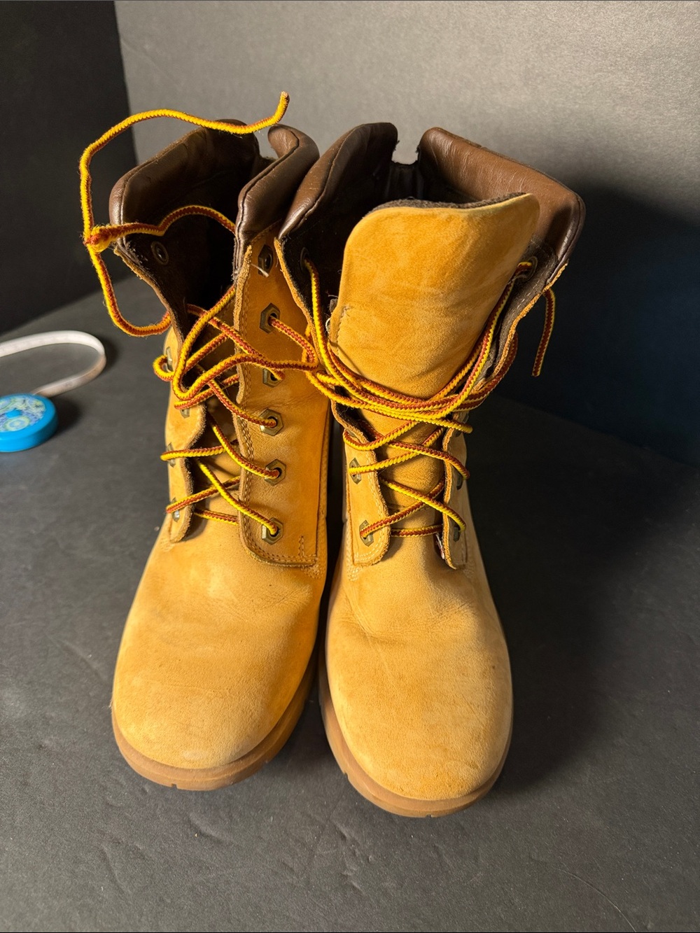 Timberland Wheat Yellow Brown Work Boots
